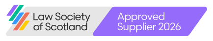 Approved Supplier 2026 Law Society of Scotland